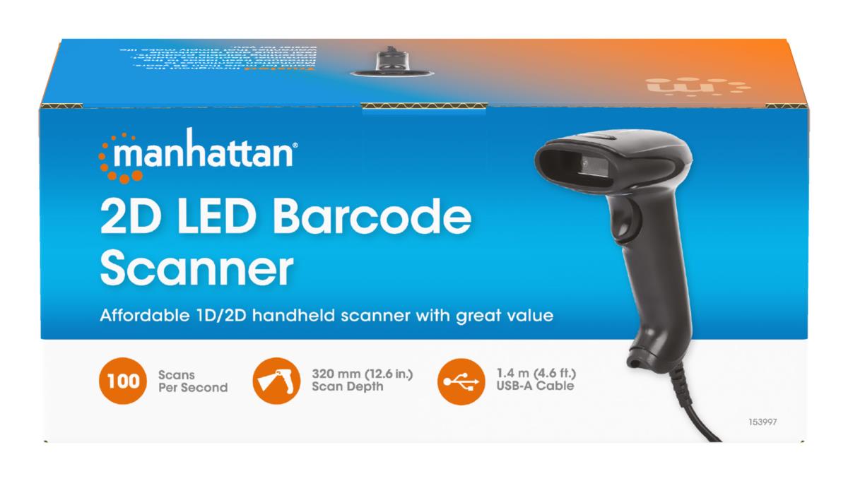 INTELLINET/MANHATTAN 2D LED Barcode Scanner
