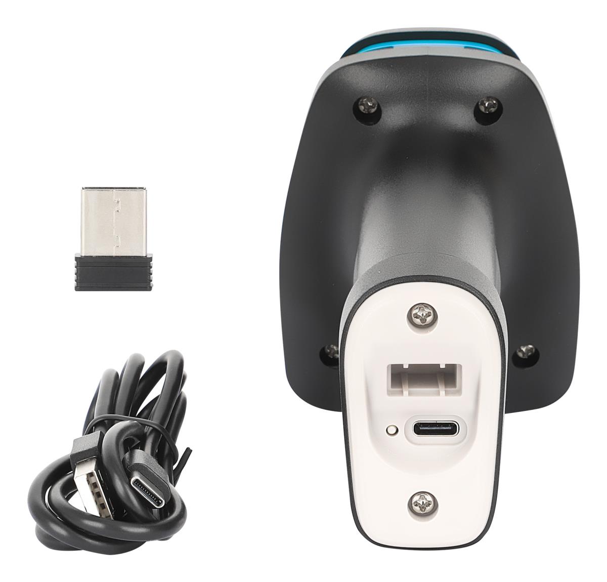 INTELLINET/MANHATTAN Wireless 2D Long Range LED Barcode Scanner