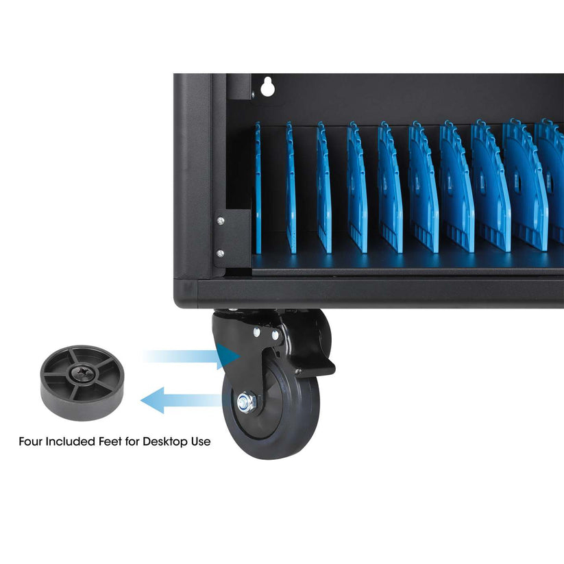 INTELLINET/MANHATTAN Desktop Charging Cabinet - 12-Port USB-C - 780W