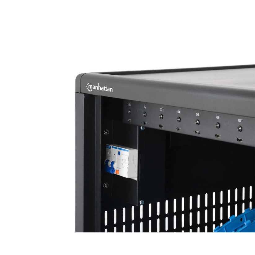 INTELLINET/MANHATTAN Desktop Charging Cabinet - 12-Port USB-C - 780W
