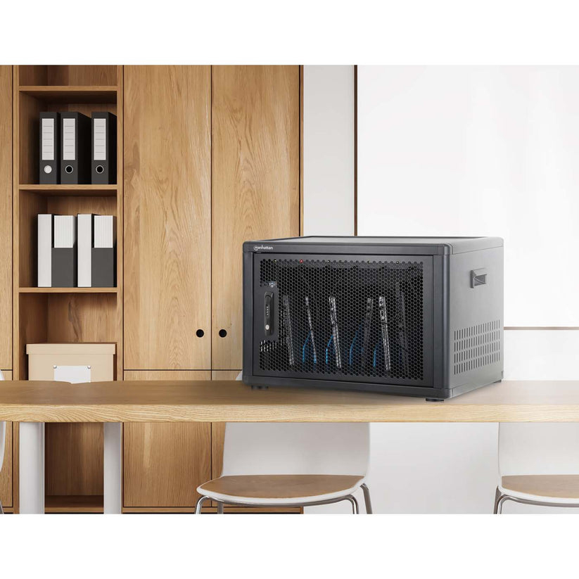 INTELLINET/MANHATTAN Desktop Charging Cabinet - 12-Port USB-C - 780W