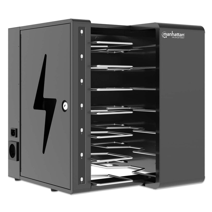 INTELLINET/MANHATTAN Desktop Charging Cabinet - 7-Port USB-C - 315W