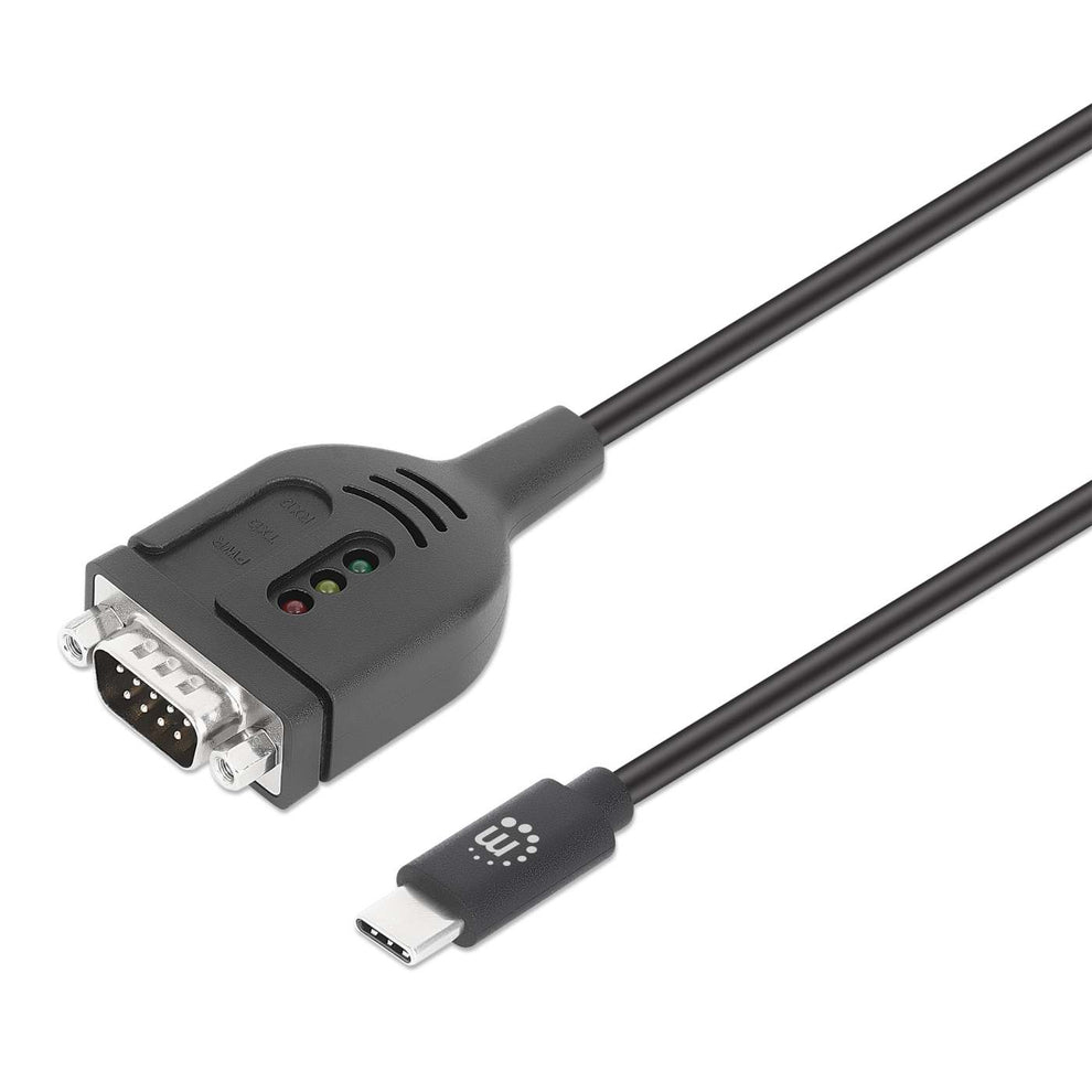 INTELLINET/MANHATTAN USB-C to Serial DB9/RS232 Adapter Cable - 1m