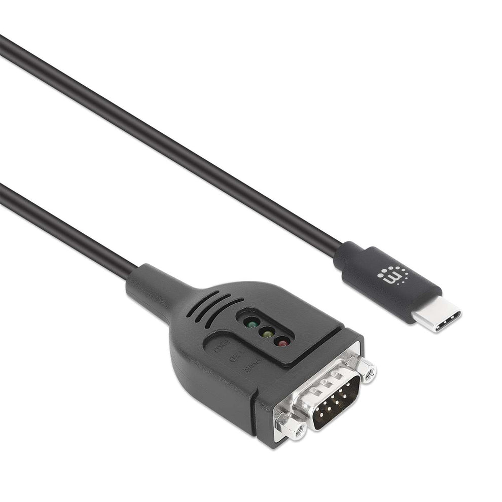 INTELLINET/MANHATTAN USB-C to Serial DB9/RS232 Adapter Cable - 1m