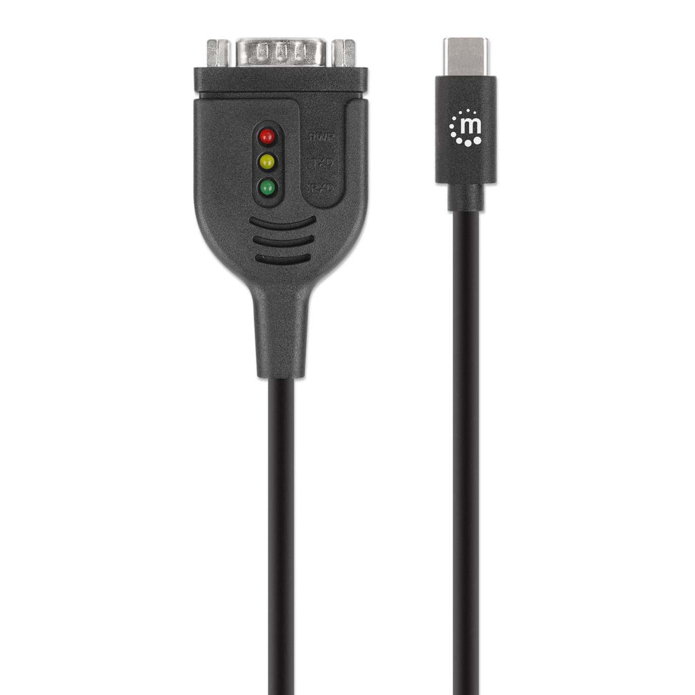 INTELLINET/MANHATTAN USB-C to Serial DB9/RS232 Adapter Cable - 1m