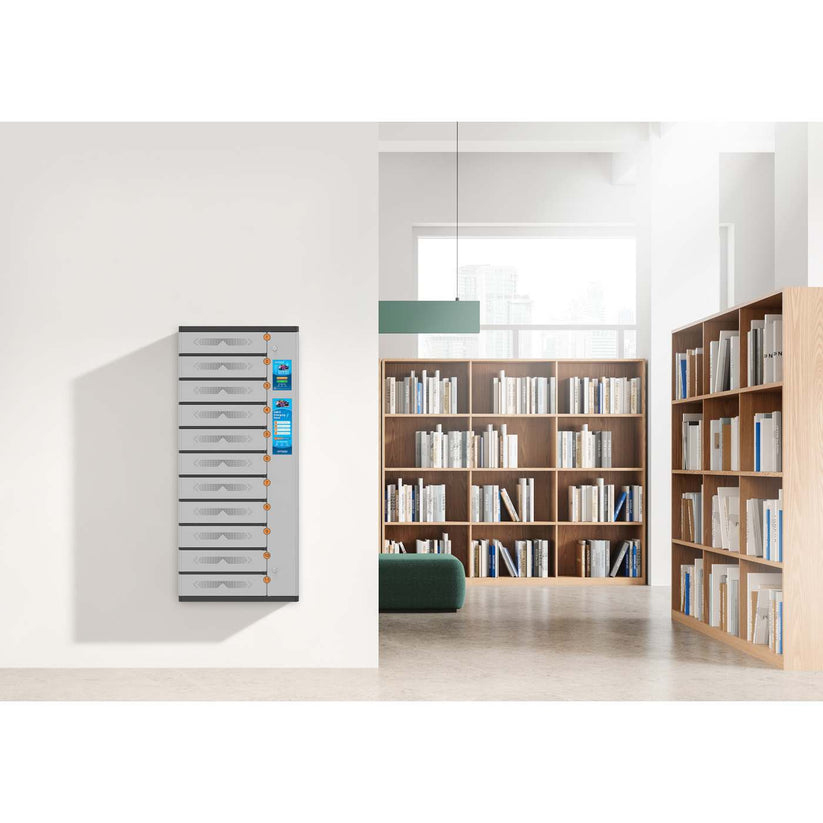 INTELLINET/MANHATTAN Charging Kiosk - 11-Compartment - USB-C - 500 W
