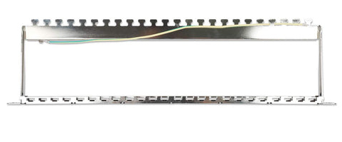 INTELLINET/MANHATTAN Patch Panel - Blank - 24 Port - Shielded - 0.5U