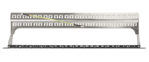 INTELLINET/MANHATTAN Patch Panel - Blank - 48 Port - Shielded - 1U