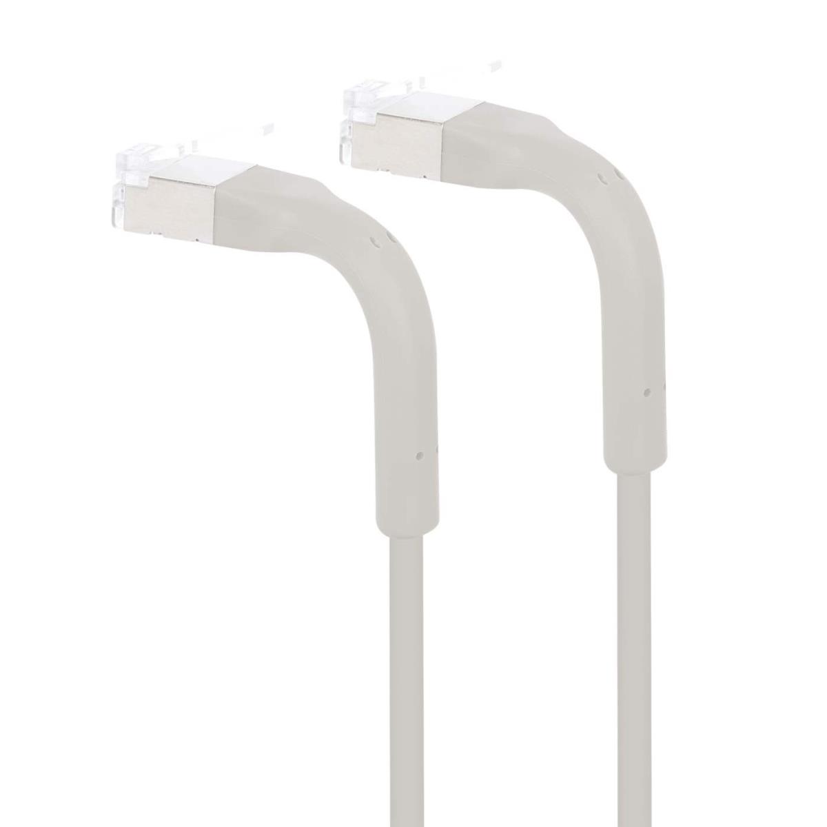 INTELLINET/MANHATTAN FlexiBoot Slim Network Patch Cable - CAT6a - F/FTP - 30cm - Gray