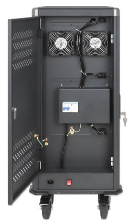 INTELLINET/MANHATTAN Charging Cart - 30-Port USB-C - 30W per Port