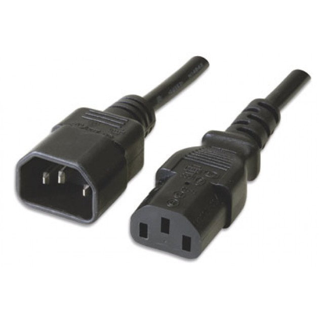 INTELLINET/MANHATTAN Power Extension Cable - C13 to C14 - 3m