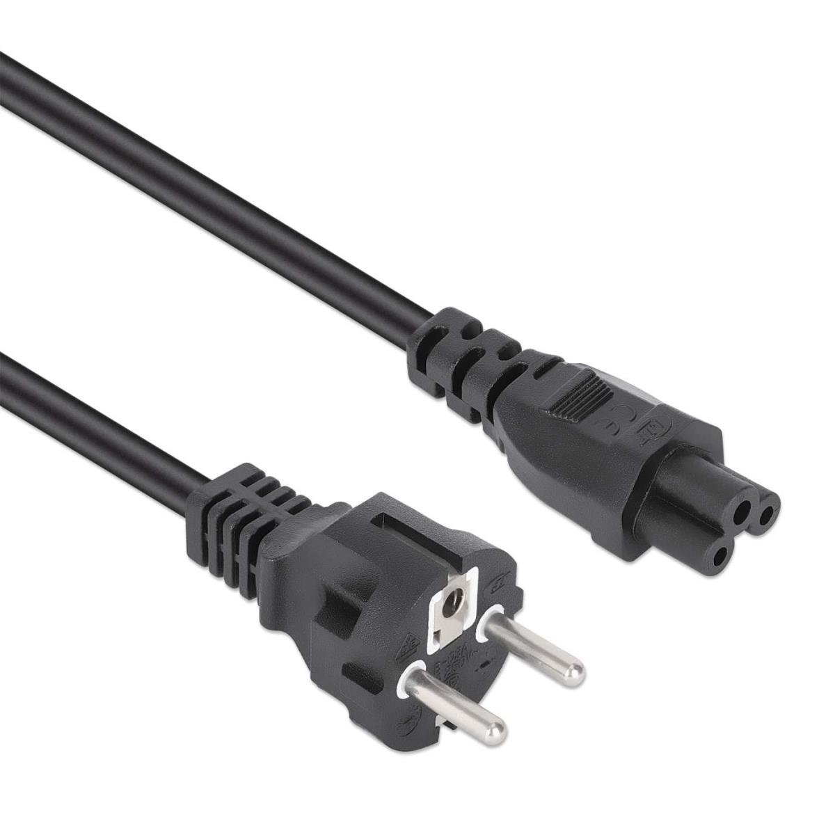 INTELLINET/MANHATTAN Power Cable - C5 to CEE 7/7 - 3m - EU