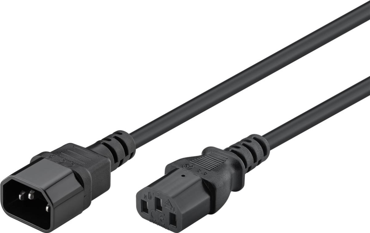 INTELLINET/MANHATTAN Power Extension Cable - C13 to C14 - 1m