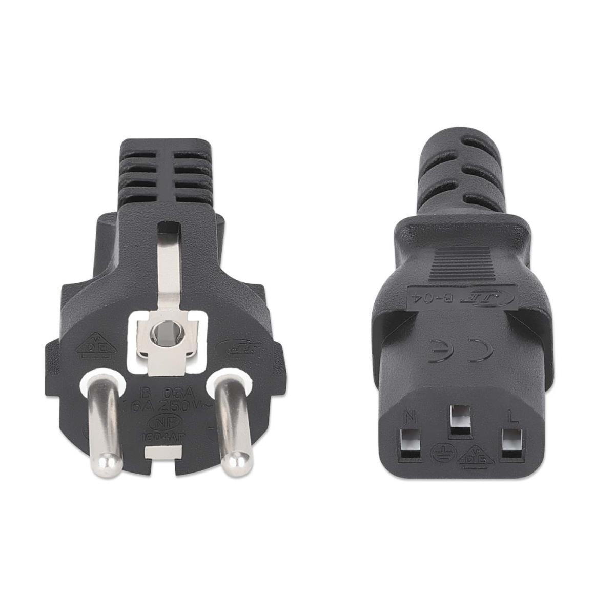 INTELLINET/MANHATTAN Power Cable - C13 to CEE 7/7 - 3m - EU