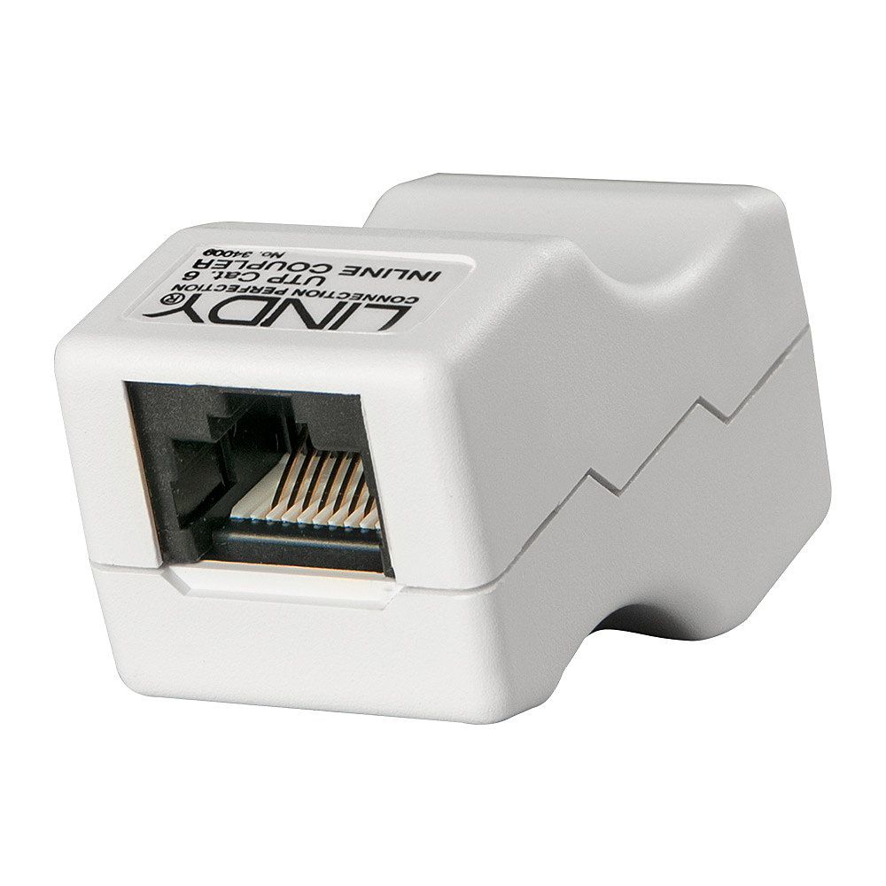 LINDY Line Coupler Rj-45 Female To Female For Utp CAT6 Cables