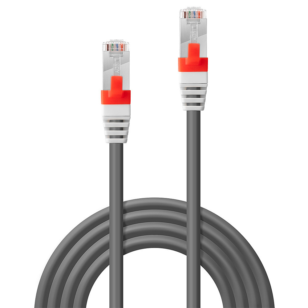 LINDY Patch Cable - CAT6a - Sstp Ls0h - 7.5m - Grey
