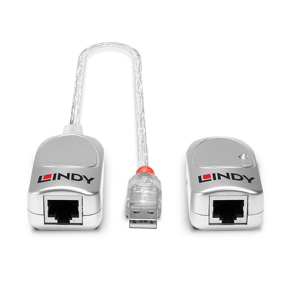 LINDY USB Extension Cat5 USB Extender Up To 50m