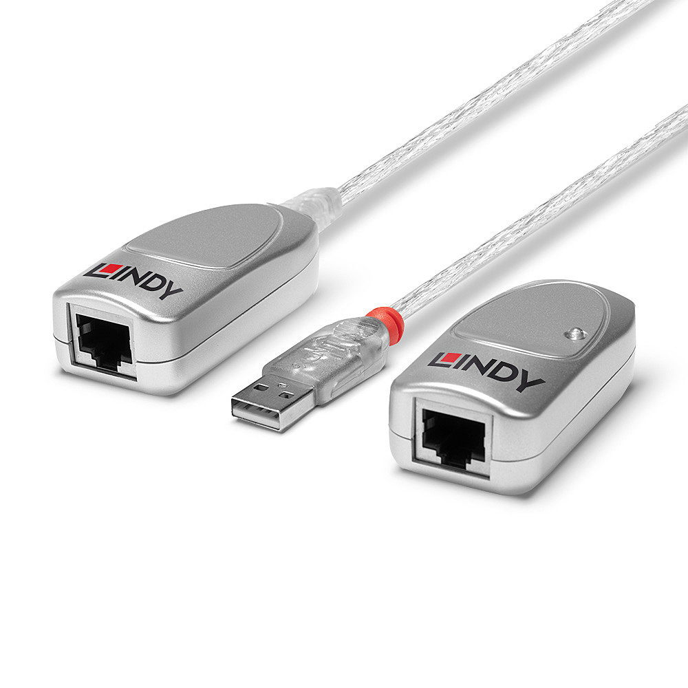 LINDY USB Extension Cat5 USB Extender Up To 50m