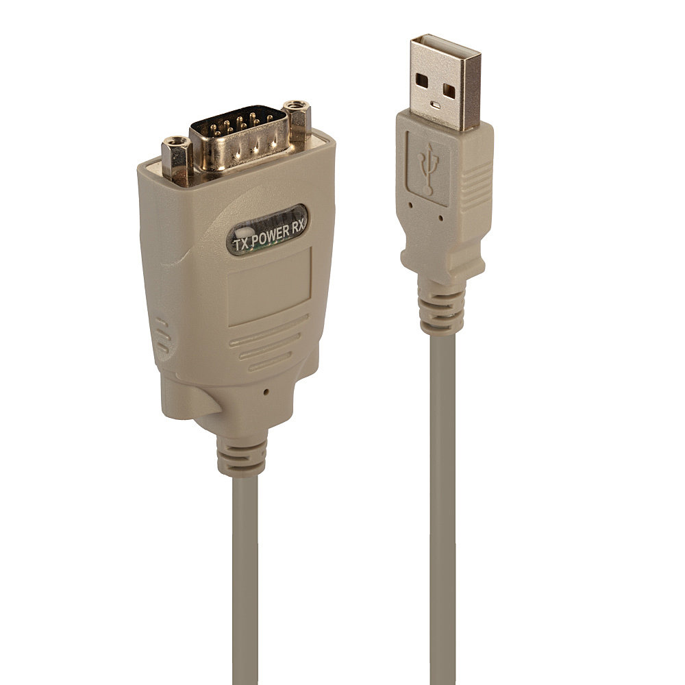 LINDY USB To Serial Converter 9 Way (rs-422) 1m