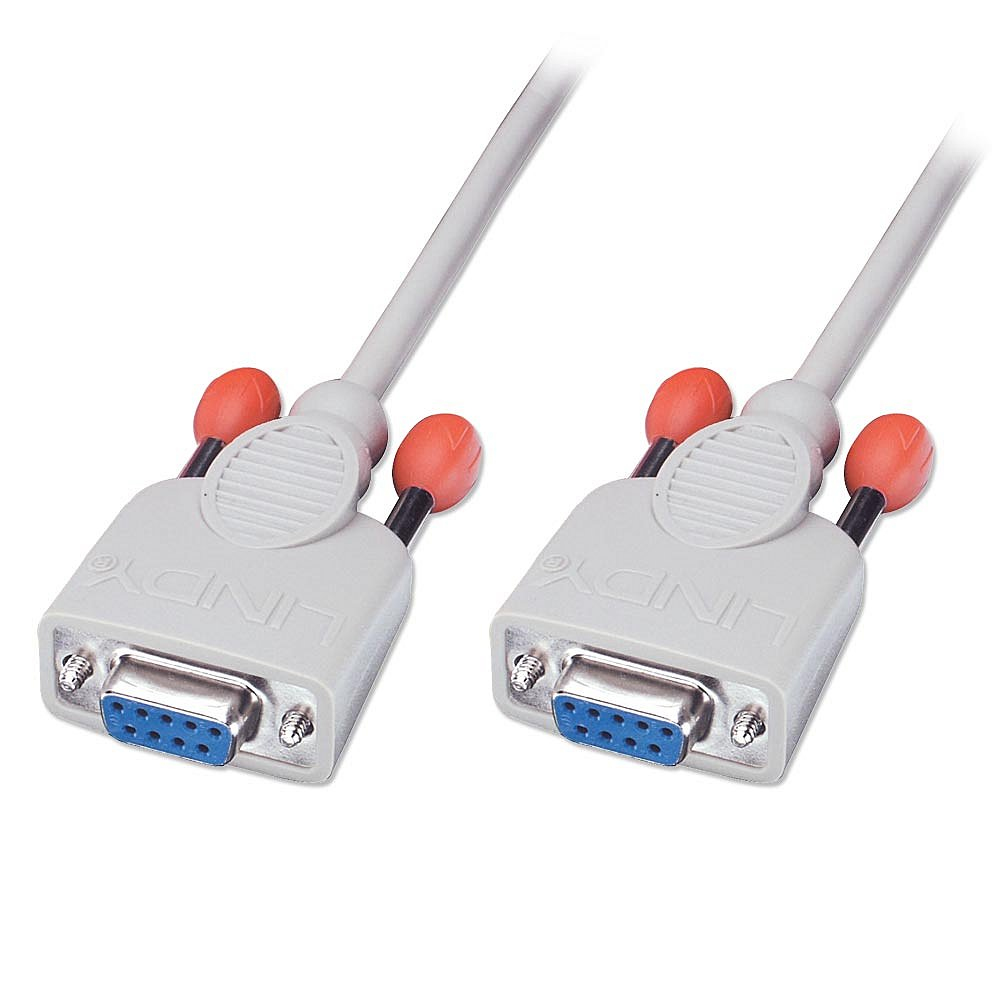 LINDY Serial Null Modem/data Transfer Cable (9df/9df) 2m
