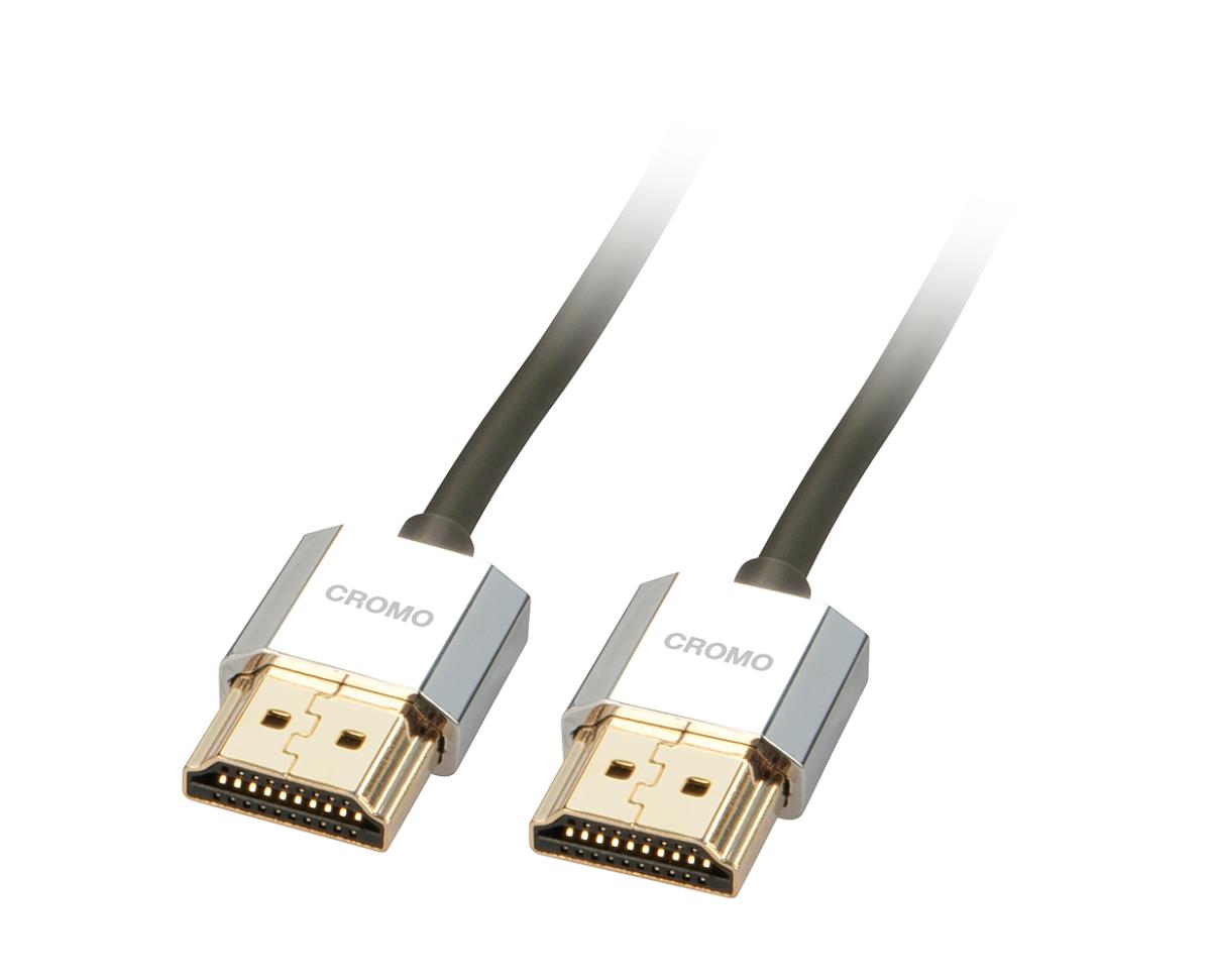 LINDY Cable - Cavo slim -  hdmi high speed - A/a -  2m