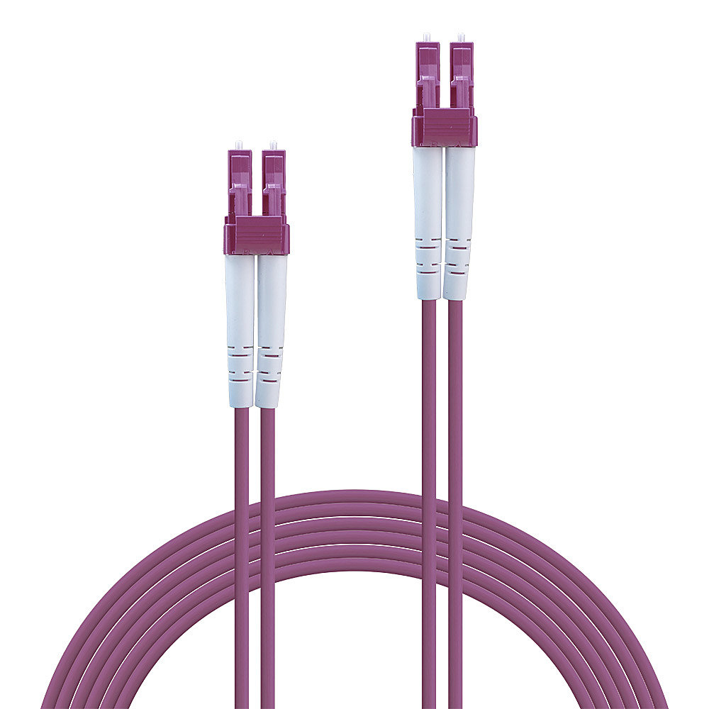 LINDY Cable - Fibre Optic -  Lc/lc -  Om4 -  2m