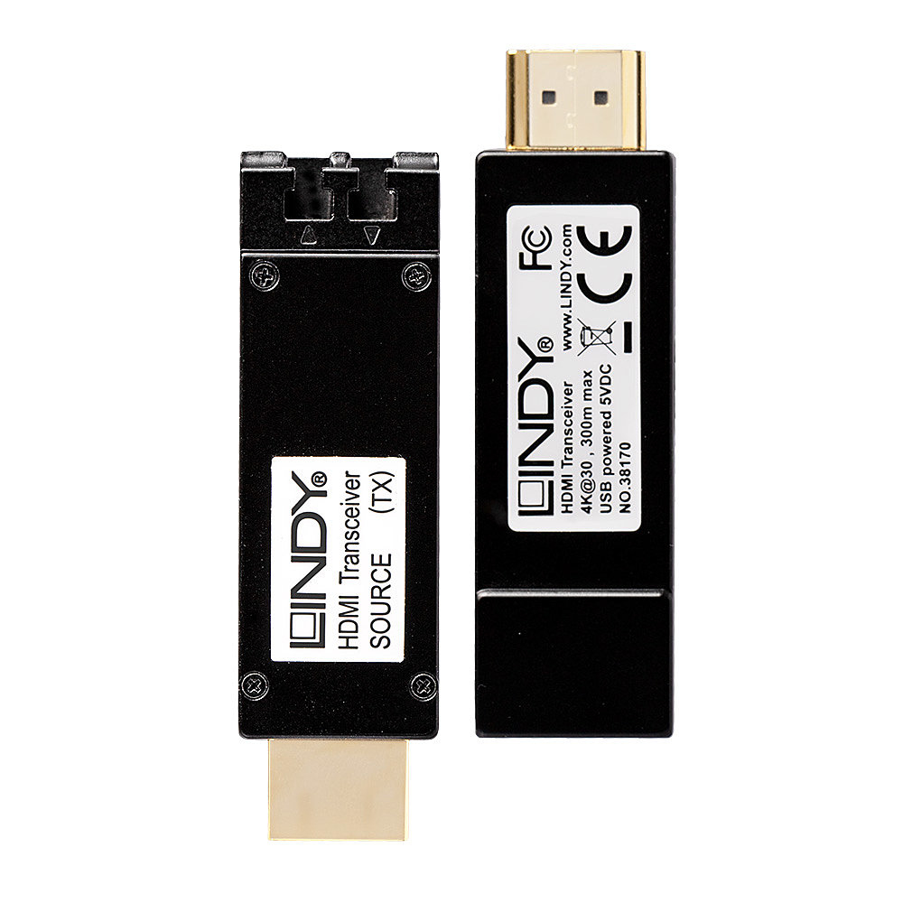 LINDY Hdmi 4k Extender Over Fibre Optic - 300m