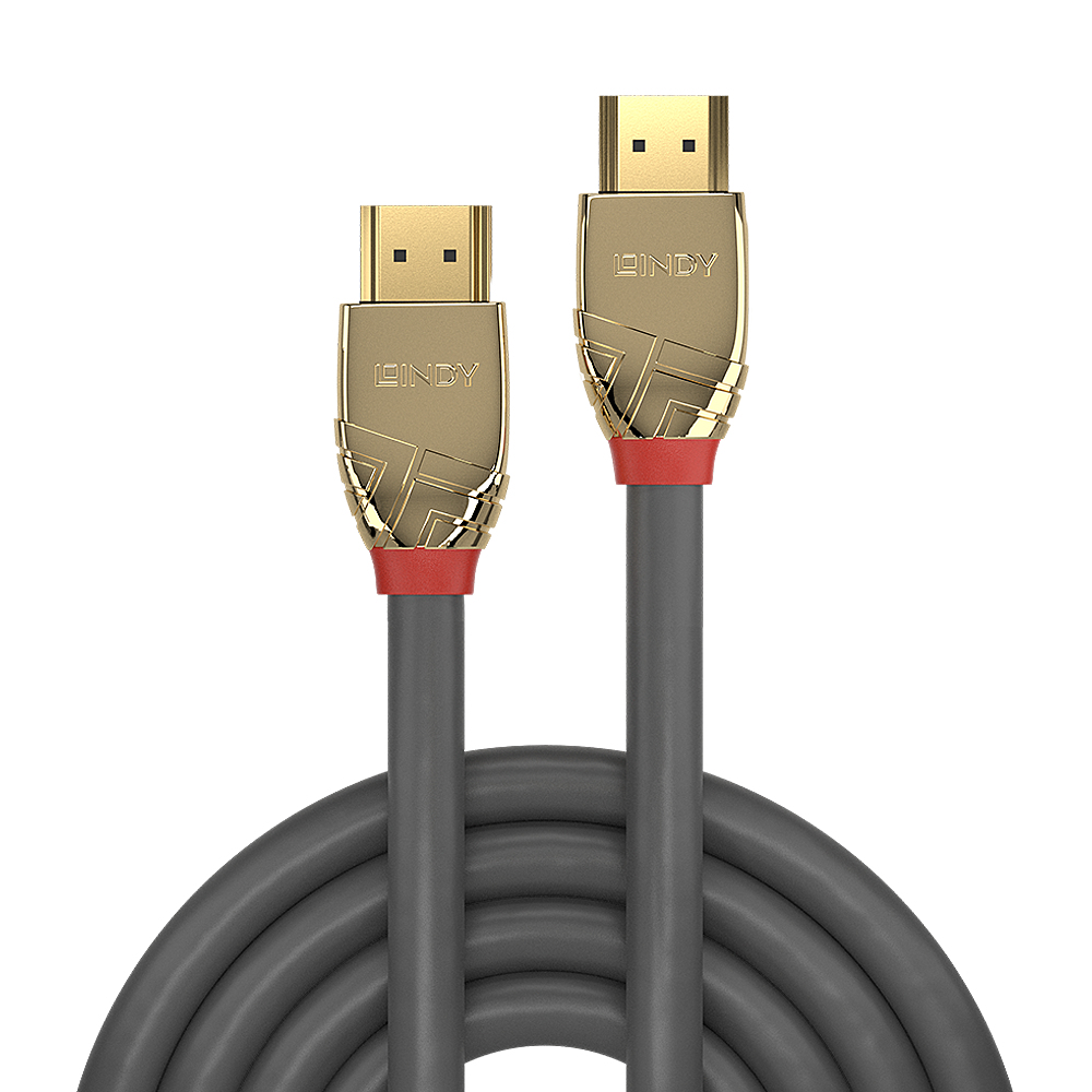 LINDY Cable Hdmi - Ethernet - 10m - Grey