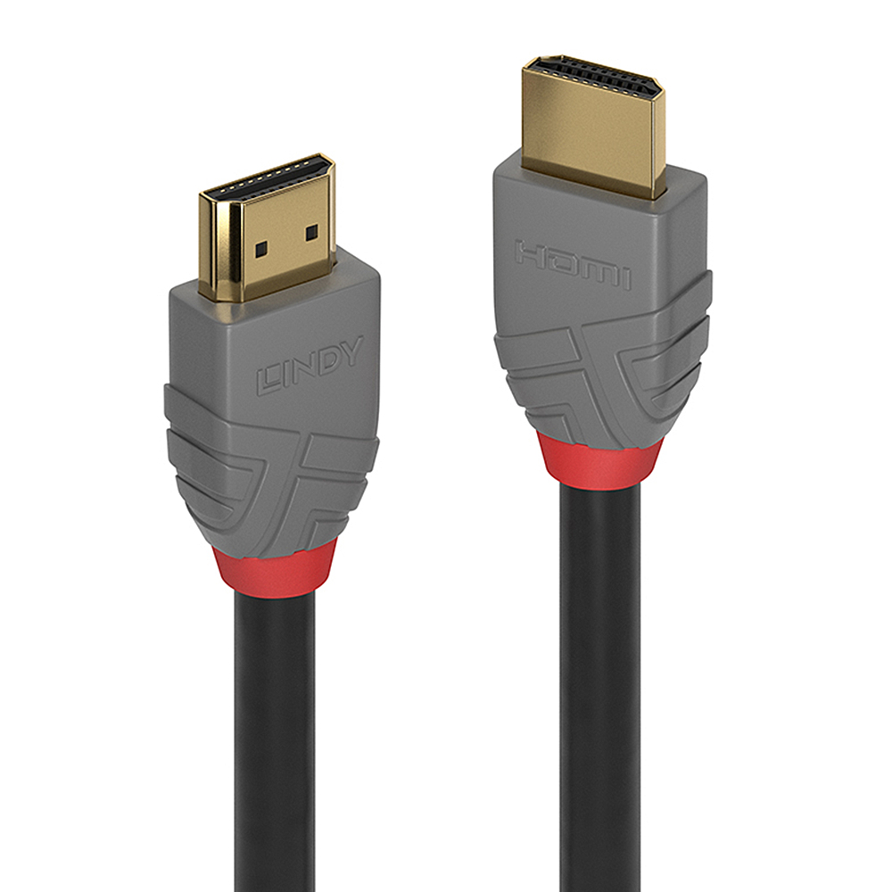 LINDY Cable - Hdmi Anthra Line - Black - 1m