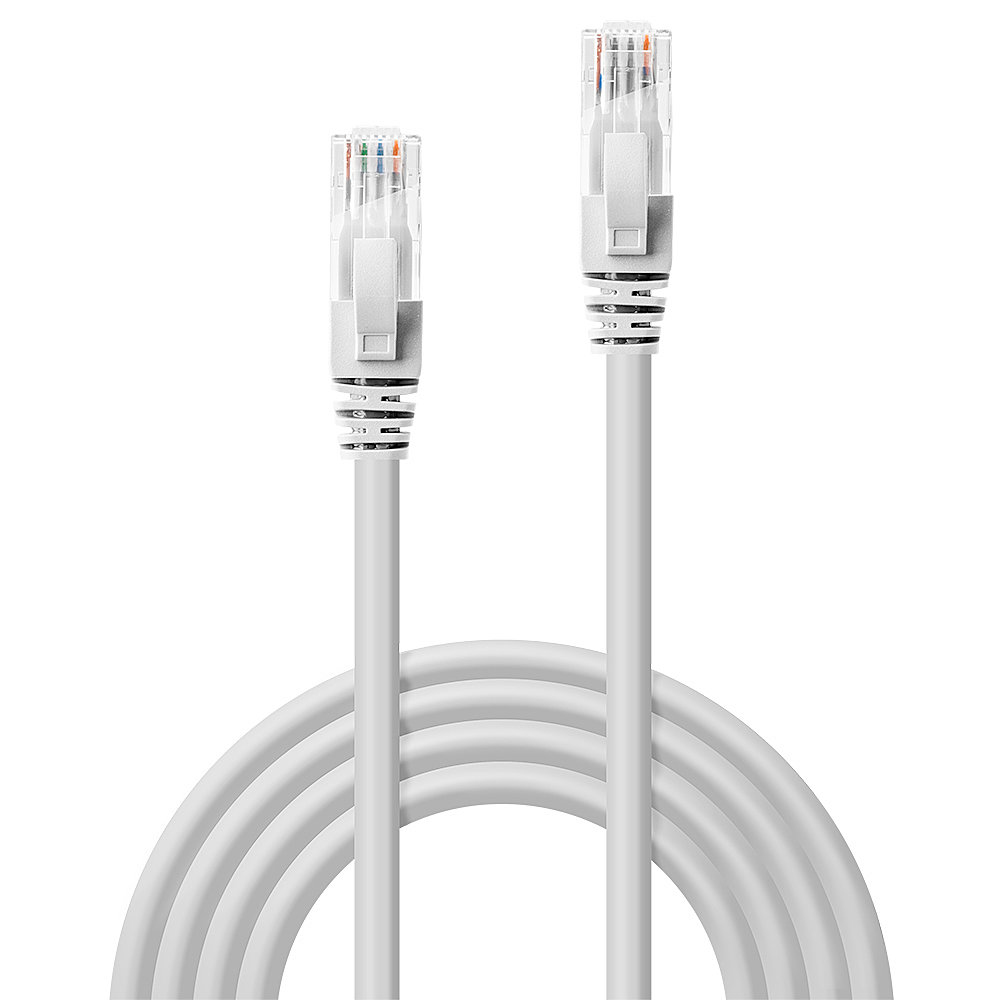 LINDY Network Patch Cable - CAT6 - U/utp - Snagless - 30cm - White