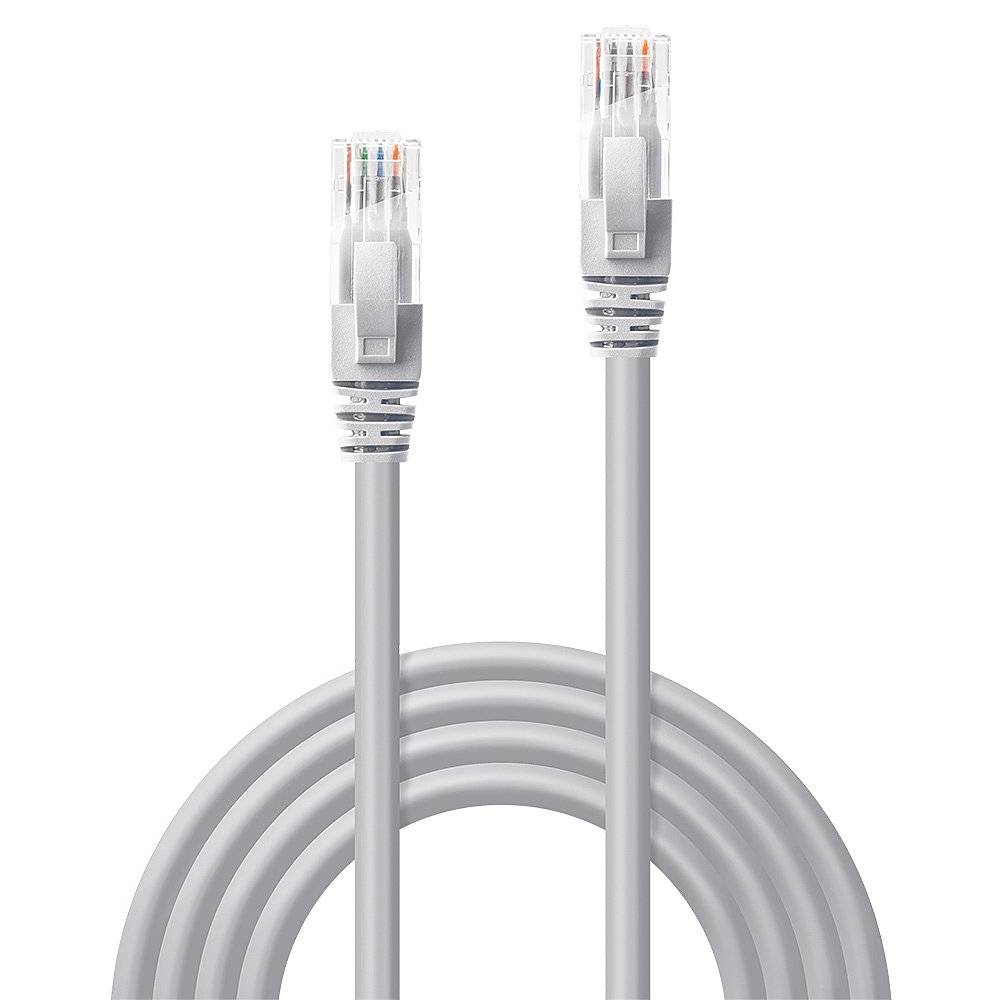 LINDY Network Patch Cable - CAT6 - U/utp - Snagless - Gigabit Grey - 10m