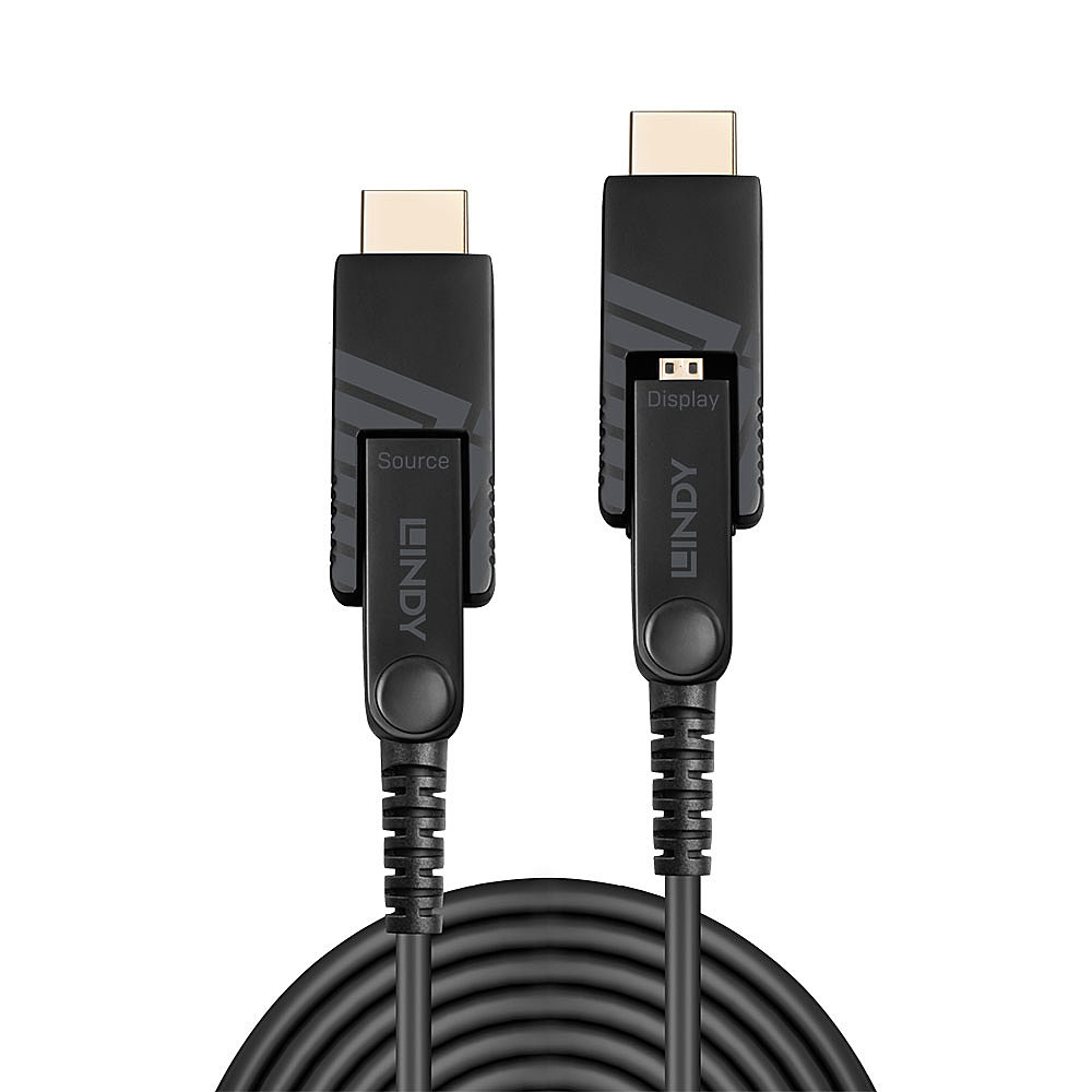 LINDY Cable Fibre Optic - Hybrid To Mini Micro-hdmi 18g - 70m