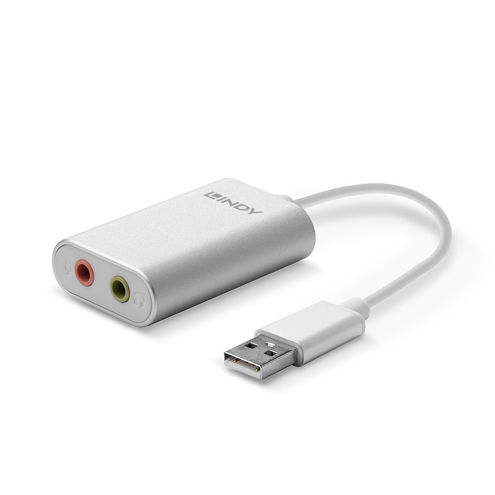 LINDY Cable Converter - USB Type A Audio