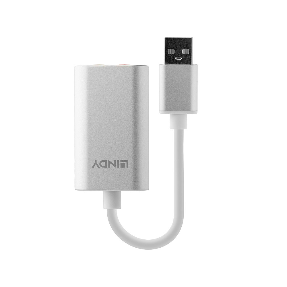 LINDY Cable Converter - USB Type A Audio