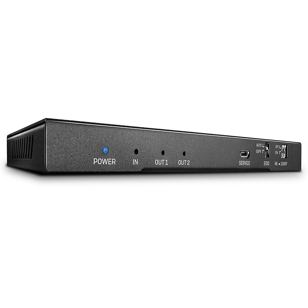 LINDY Splitter 2 Port Hdmi 2.0 18g With Audio