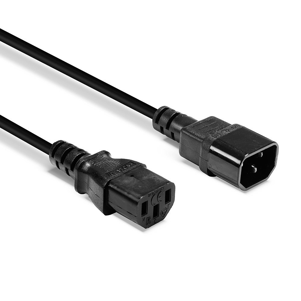 LINDY Extension Cable - Iec C14 To Iec C13 - 1m