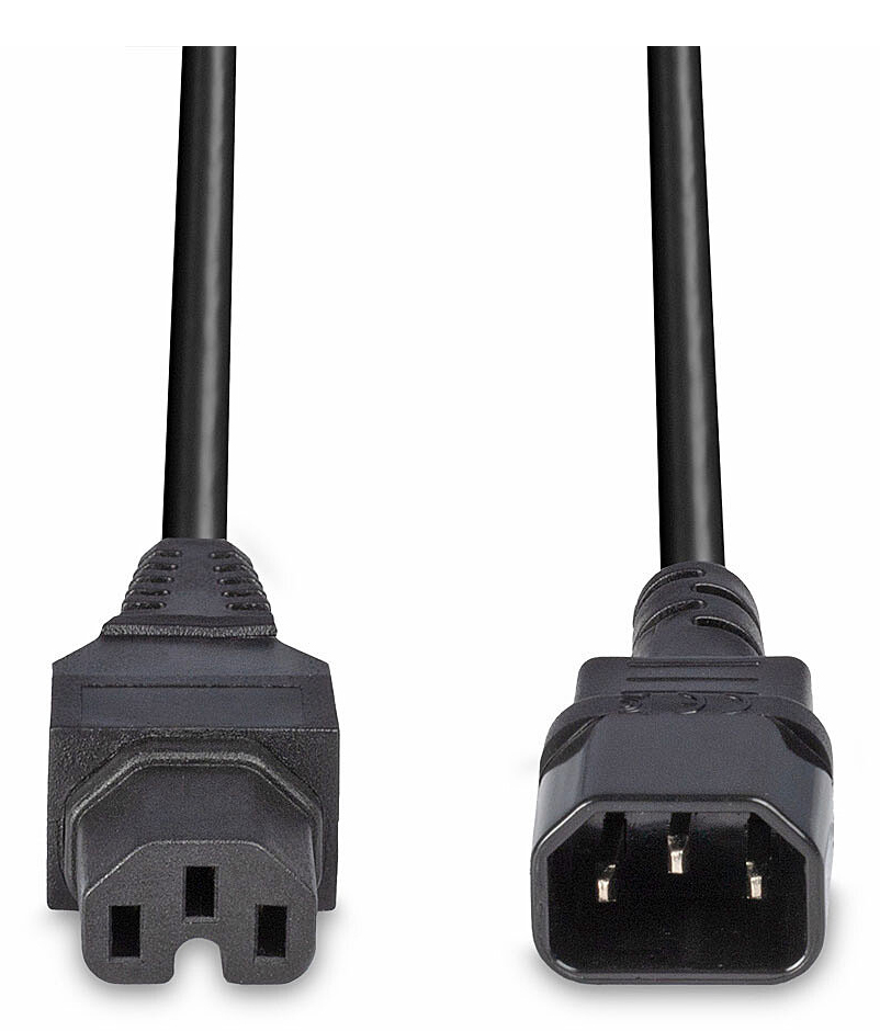 LINDY Extension Cable - Iec C14 To Iec C15 - 2m Hot Conditioned