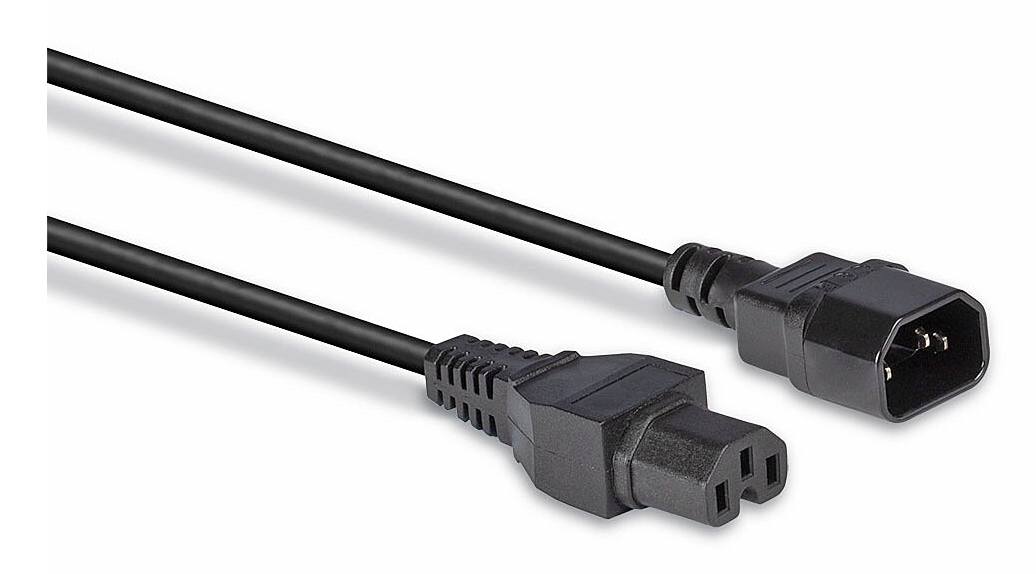 LINDY Extension Cable - Iec C14 To Iec C15 - 2m Hot Conditioned