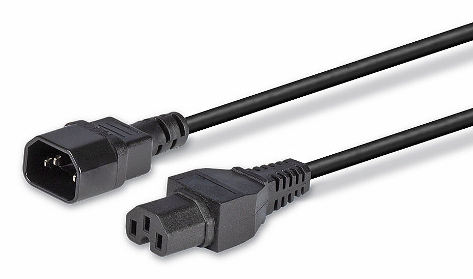 LINDY Extension Cable - Iec C14 To Iec C15 - 2m Hot Conditioned