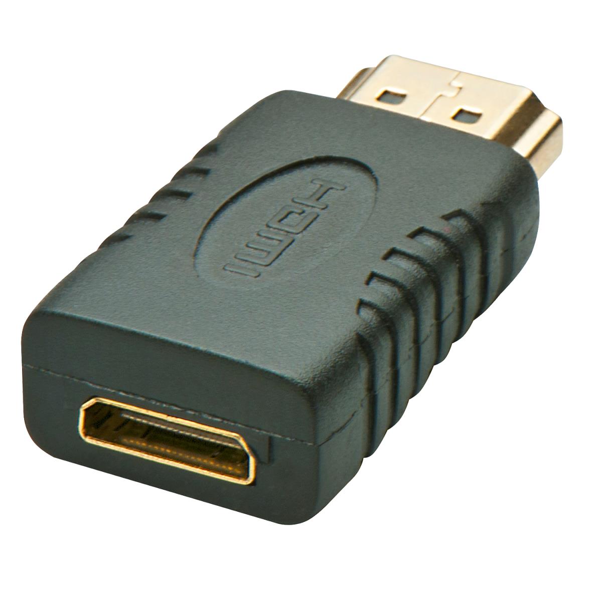 LINDY Mini Hdmi To Hdmi Adapter Black
