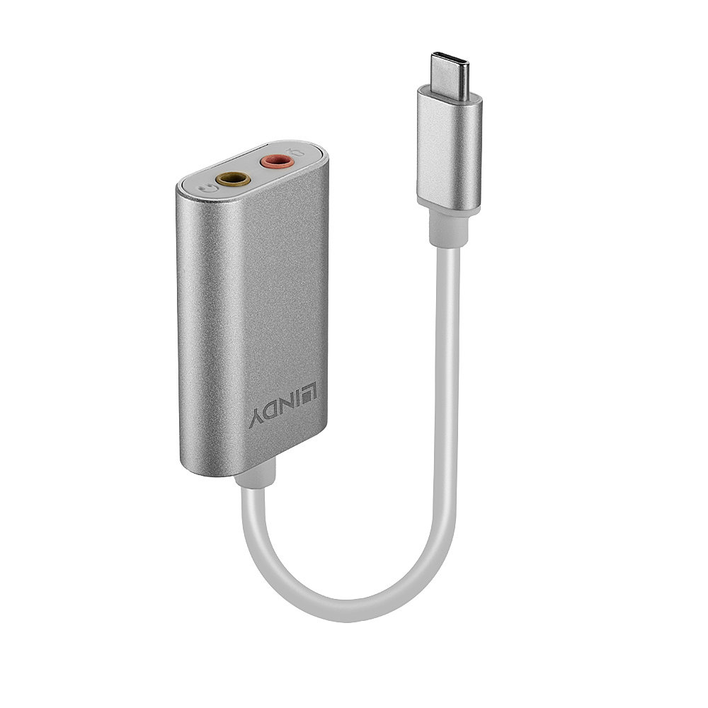 LINDY USB Type C Audio Adapter