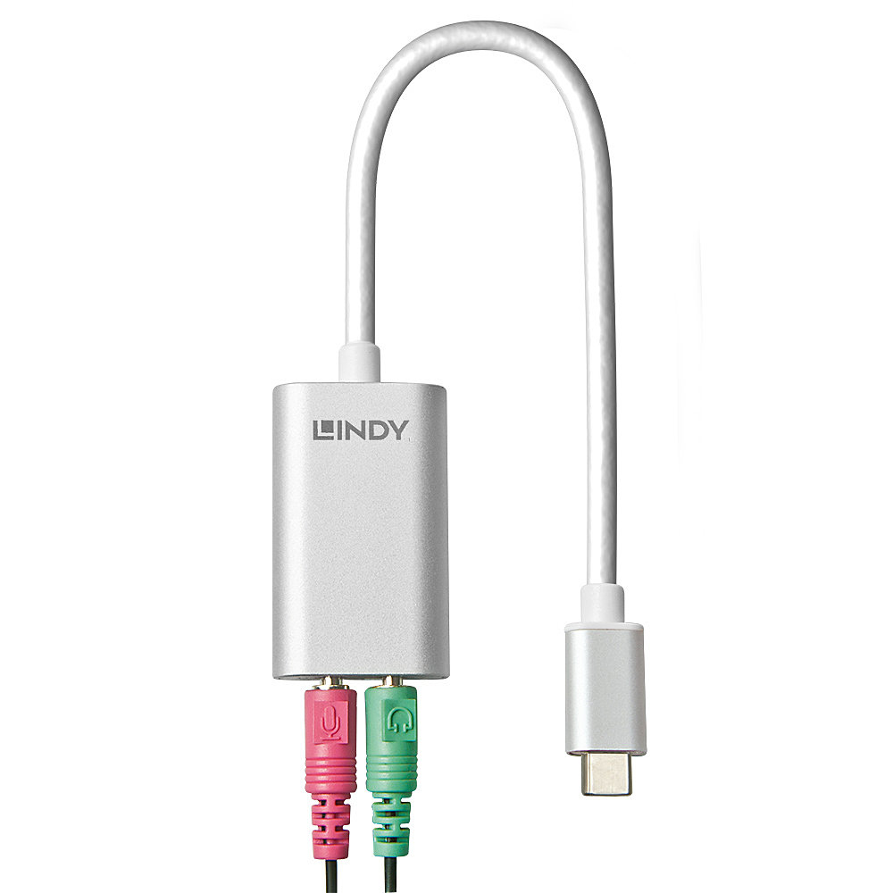 LINDY USB Type C Audio Adapter