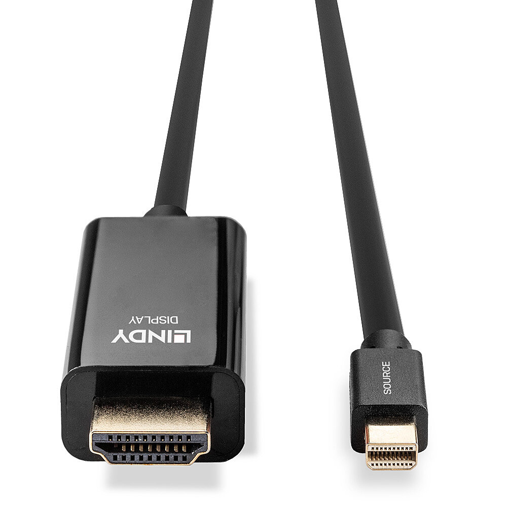 LINDY Cable - Mini DisplayPort To Hdmi 10.2g - White - 2m