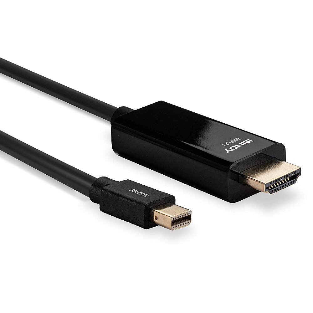 LINDY Cable - Mini DisplayPort To Hdmi 10.2g - White - 2m