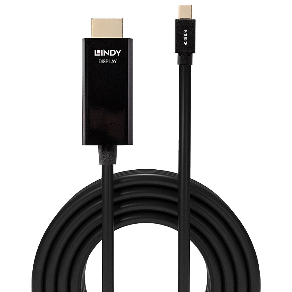 LINDY Cable - Mini DisplayPort To Hdmi 10.2g - White - 2m
