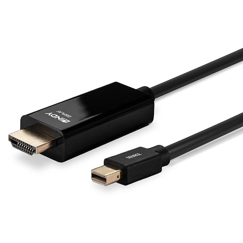 LINDY Cable - Mini DisplayPort To Hdmi 10.2g - White - 2m