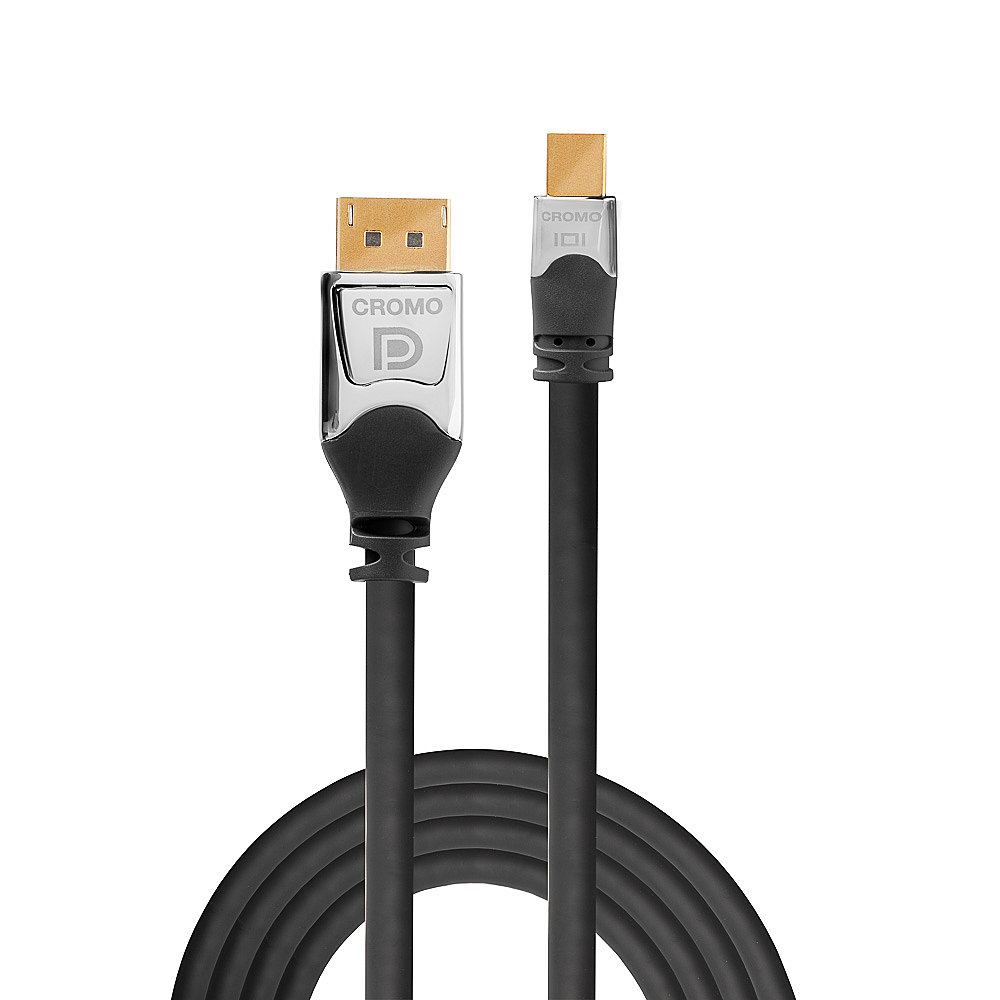 LINDY Cable - Mini DisplayPort To DisplayPort - Cromoline - Black - 1m