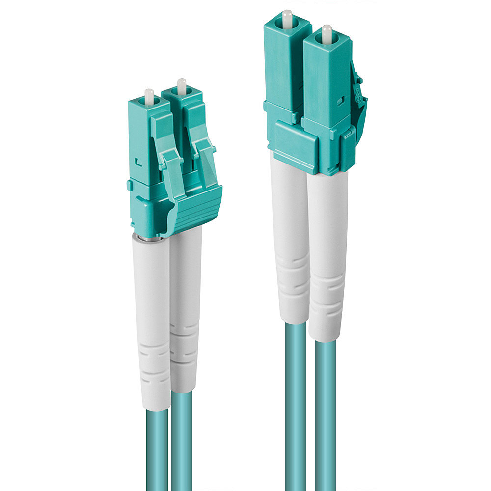 LINDY Network Patch Cable - Fibre Optic - Lc/lc Om3 50/125�m Multimode - Blue - 30m