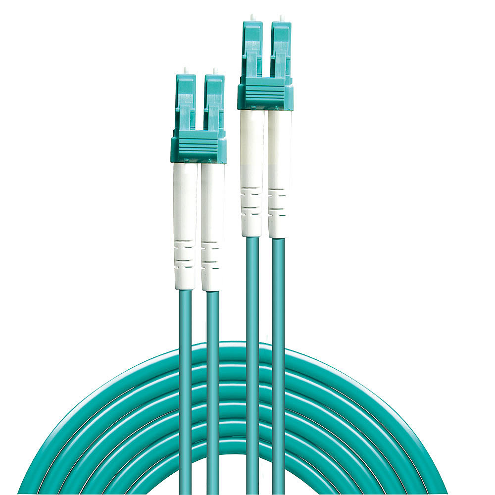 LINDY Network Patch Cable - Fibre Optic - Lc/lc Om3 50/125�m Multimode - Blue - 30m
