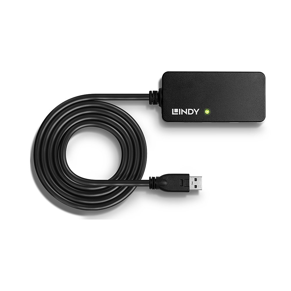 LINDY USB 3.0 Active Extension Pro Hub 10m